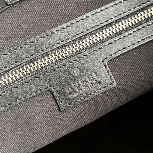 Replica Gucci 739684 GG Marmont Large Tote Bag Black 8