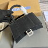 Replica Balenciaga 592833 Flash drilling Hourglass XS Handbag Box Gray 10