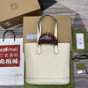 Replica Gucci 725696 Shoulder bag with tonal Double G Gray 9