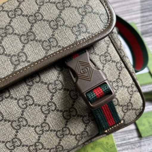 Replica Gucci 760123 GG Messenger Bag Bronw 6
