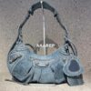 Replica Balenciaga 67130723 Women's Le Cagole Small Shoulder Bag Arena lambskin In Orange 10