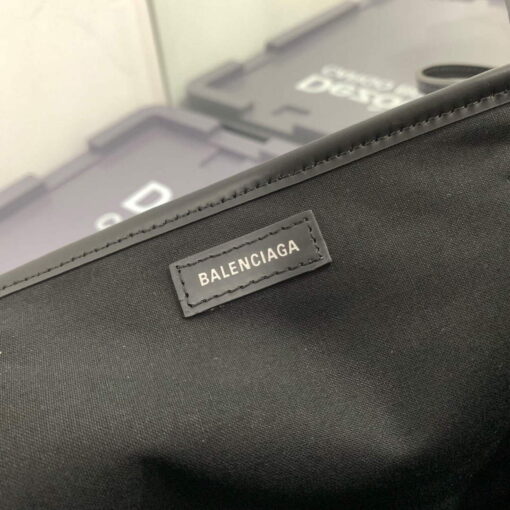 Replica Balenciaga 390346 Women's Navy Xs Tote Bag Black 8