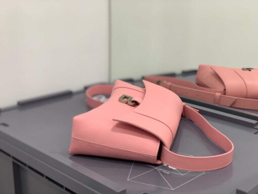 Replica Balenciaga 671355 Women's Downtown XS Shoulder Bag Pink 5