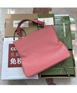 Replica Gucci 751516 Blondie Medium Tote bag in Pink leather