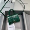 Replica Balenciaga 664676 Hourglass Mini Top Handle Crocodile Bag Pink 9