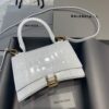 Replica Balenciaga 664676 Hourglass Mini Top Handle Bag Black Gold 9
