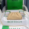Replica Bottega Veneta 585852 BV Mini Pouch Apricot Bag