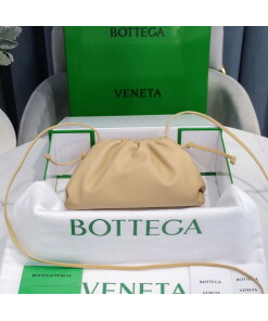 Replica Bottega Veneta 585852 BV Mini Pouch Apricot Bag