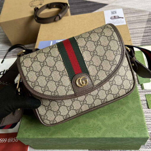 Replica Gucci 722117 Ophidia Mini Gg Shoulder Bag Brown 3