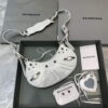 Replica Balenciaga 700940210 Women's Neo Cagole XS Handbag in Grey Arena lambskin 9