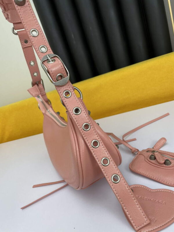 Replica Balenciaga 700940210 Women's Neo Cagole Xs Handbag In Pink 3