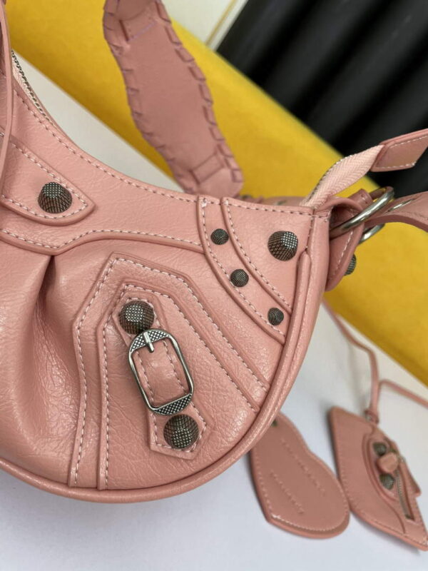 Replica Balenciaga 700940210 Women's Neo Cagole Xs Handbag In Pink 5