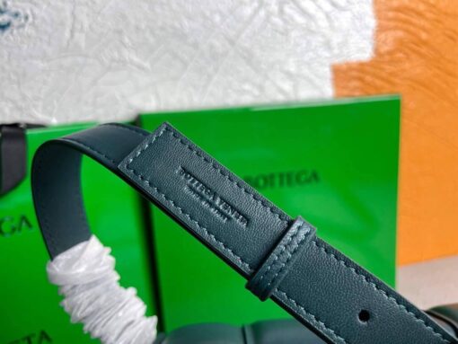 Replica Bottega Veneta BV 20206 Padded Cassette 591970 Dark Green Silver 9