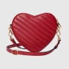 Replica Gucci 751628 Interlocking G Mini Heart Shoulder Bag White 10