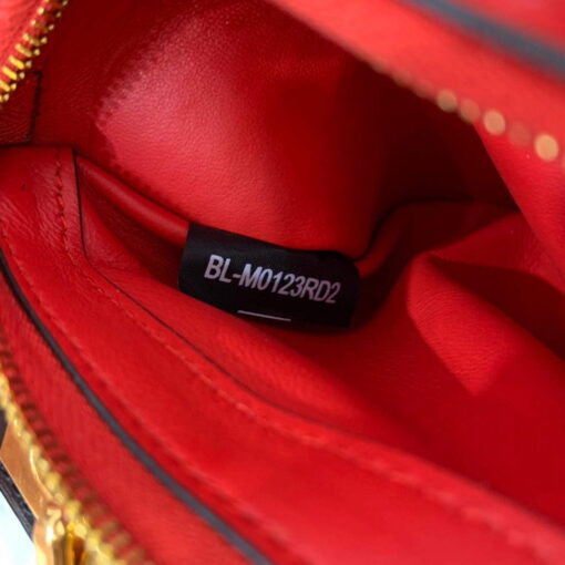 Replica Valentino 4100 Medium Rockstud Alcove Handbag In Grainy Calfskin 2B0J41 Black 7