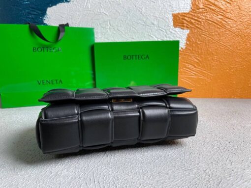 Replica Bottega Veneta BV 20206 Chain Cassette 631421 Black Gold 5