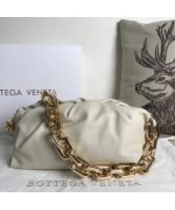 Replica BV 620230 Bottega Veneta Chain Pouch Raintree Bag 92020 Strap 25cm White Gold