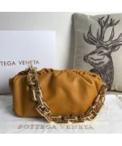 Replica BV 620230 Bottega Veneta Chain Pouch Raintree Bag 92020 Strap 25cm Natural Gold