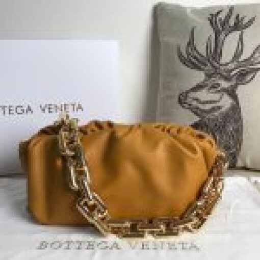 Replica BV 620230 Bottega Veneta Chain Pouch Raintree Bag 92020 Strap 25cm Natural Gold