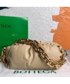Replica BV 620230 Bottega Veneta Chain Pouch Raintree Bag 92020 Strap 25cm Apricot Gold