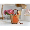 Replica Chloé CHC22SS391G56101 Small Basket Tote Bag Orange