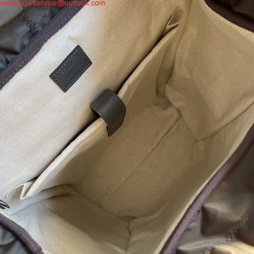 Replica Gucci 598140 Ophidia GG medium backpack Grey 8
