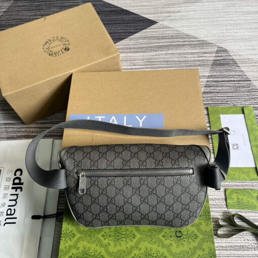 Replica Gucci 733868 Ophidia Belt Bag Grey