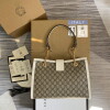 Replica Gucci 498156 Padlock GG Small Shoulder Bag White 9