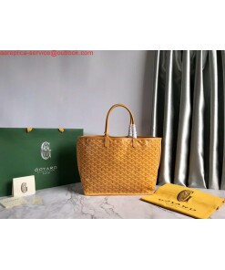 Replica Goyard GMLTY01CL03P Saint Louis GM Bag Yellow 2