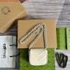 Replica Gucci 739599 GG Marmont Belt Bag Black 10