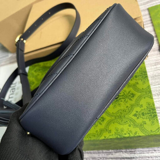 Replica Gucci 742360 Gucci Blondie Small Shoulder Bag Dark blue 6