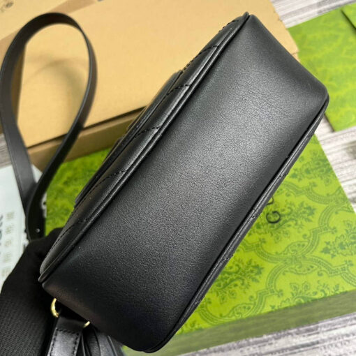 Replica Gucci 742360 Gucci Blondie Small Shoulder Bag Black 4