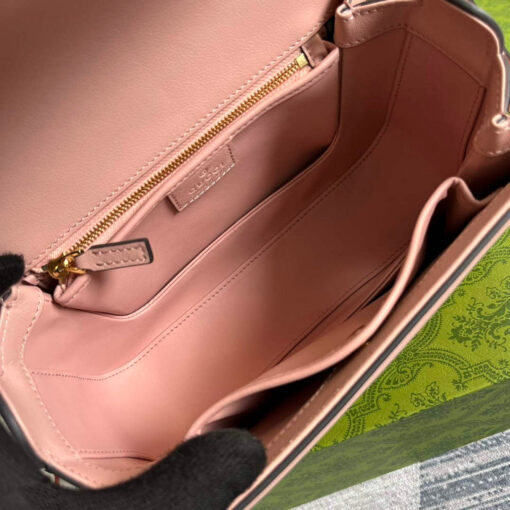 Replica Gucci 735101 Gucci Blondie Top-handle Bag Light pink 7