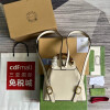 Replica Gucci 702101 Bamboo backpack white