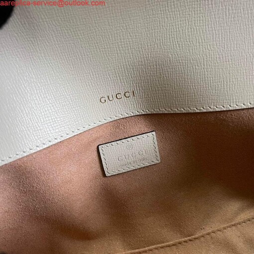 Replica Gucci 735178 Gucci Horsebit 1955 shoulder bag Brown white 8