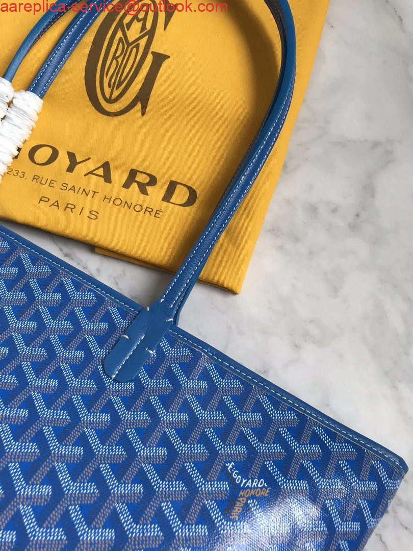 Replica Goyard MMLTY01CL03P Artois MM Bag Blue 5 Replica Goyard MMLTY01CL03P Artois MM Bag Blue 5