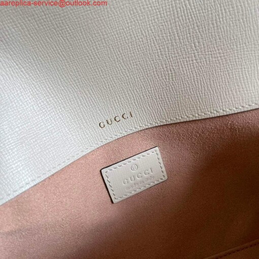 Replica Gucci 735178 Gucci Horsebit 1955 small shoulder bag White 7