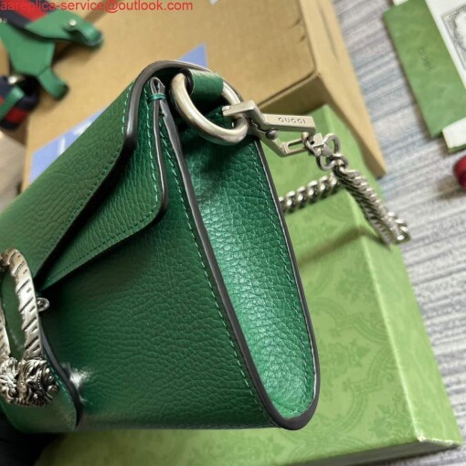 Replica Gucci 731782 Dionysus small shoulder bag Green 5