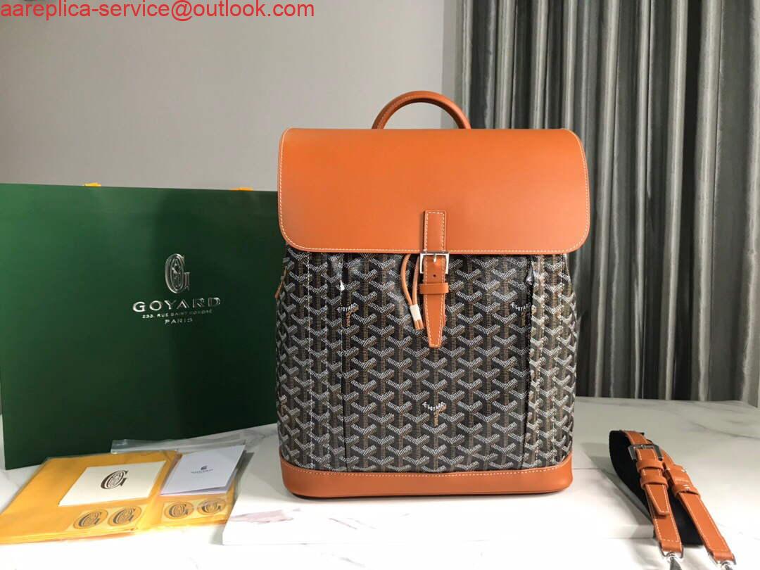 Replica Goyard ALPIN2MMLTY Alpin MM Backpack Brown Replica Goyard ALPIN2MMLTY Alpin MM Backpack Brown