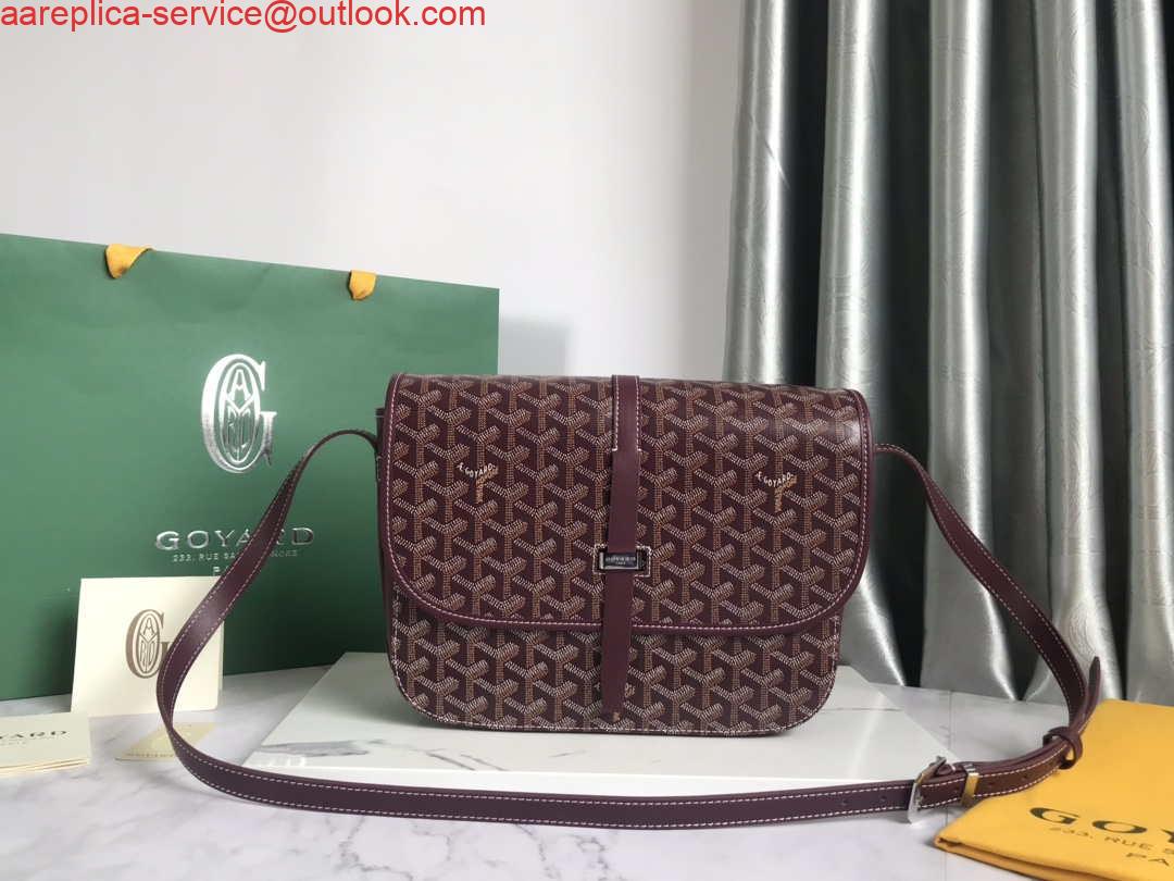 Replica Goyard 2MMLTY01CL01P Belvedere MM Bag GY020183 Wine Red Replica Goyard 2MMLTY01CL01P Belvedere MM Bag GY020183 Wine Red