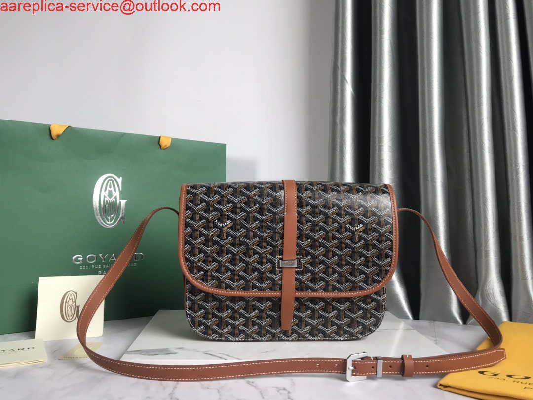 Replica Goyard 2MMLTY01CL01P Belvedere MM Bag GY020183 Brown Replica Goyard 2MMLTY01CL01P Belvedere MM Bag GY020183 Brown