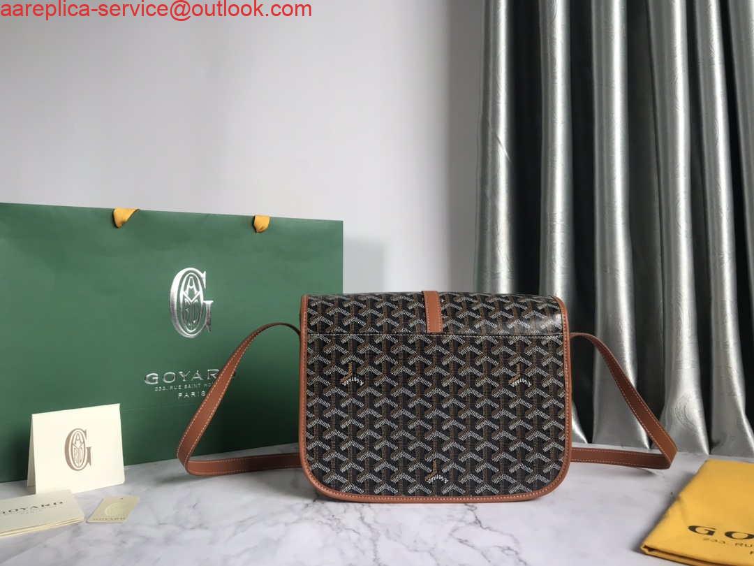 Replica Goyard 2MMLTY01CL01P Belvedere MM Bag GY020183 Brown 2 Replica Goyard 2MMLTY01CL01P Belvedere MM Bag GY020183 Brown 2