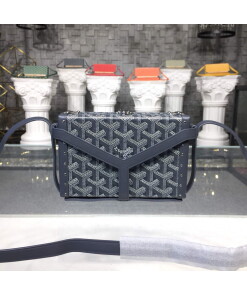 Replica Goyard MINA08PMLTY01CL01P Minaudière Trunk Bag Gray