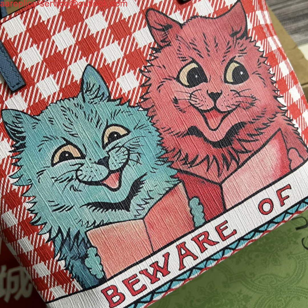 Replica Gucci 410812 Children's Kitten Print Mini Shopping Bag 4 Replica Gucci 410812 Children's Kitten Print Mini Shopping Bag 4