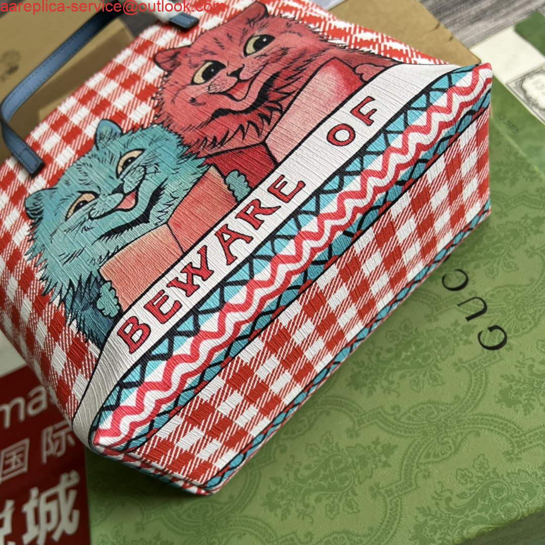 Replica Gucci 410812 Children's Kitten Print Mini Shopping Bag 5 Replica Gucci 410812 Children's Kitten Print Mini Shopping Bag 5