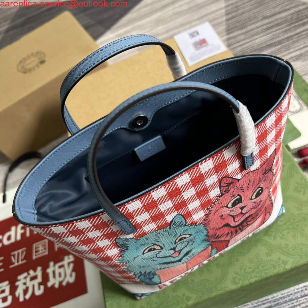Replica Gucci 410812 Children's Kitten Print Mini Shopping Bag 6 Replica Gucci 410812 Children's Kitten Print Mini Shopping Bag 6