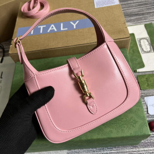 Replica Gucci 637091 Jackie 1961 mini shoulder bag Pink 5