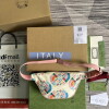 Replica Gucci 650299 The North Face x Gucci belt bag Green 10
