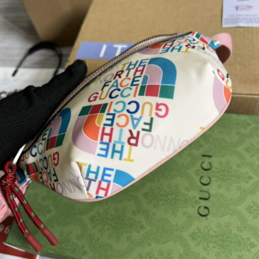 Replica Gucci 650299 The North Face x Gucci belt bag Pink 4