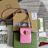 Replica Gucci 702106 Bamboo Mini Handbag White 10